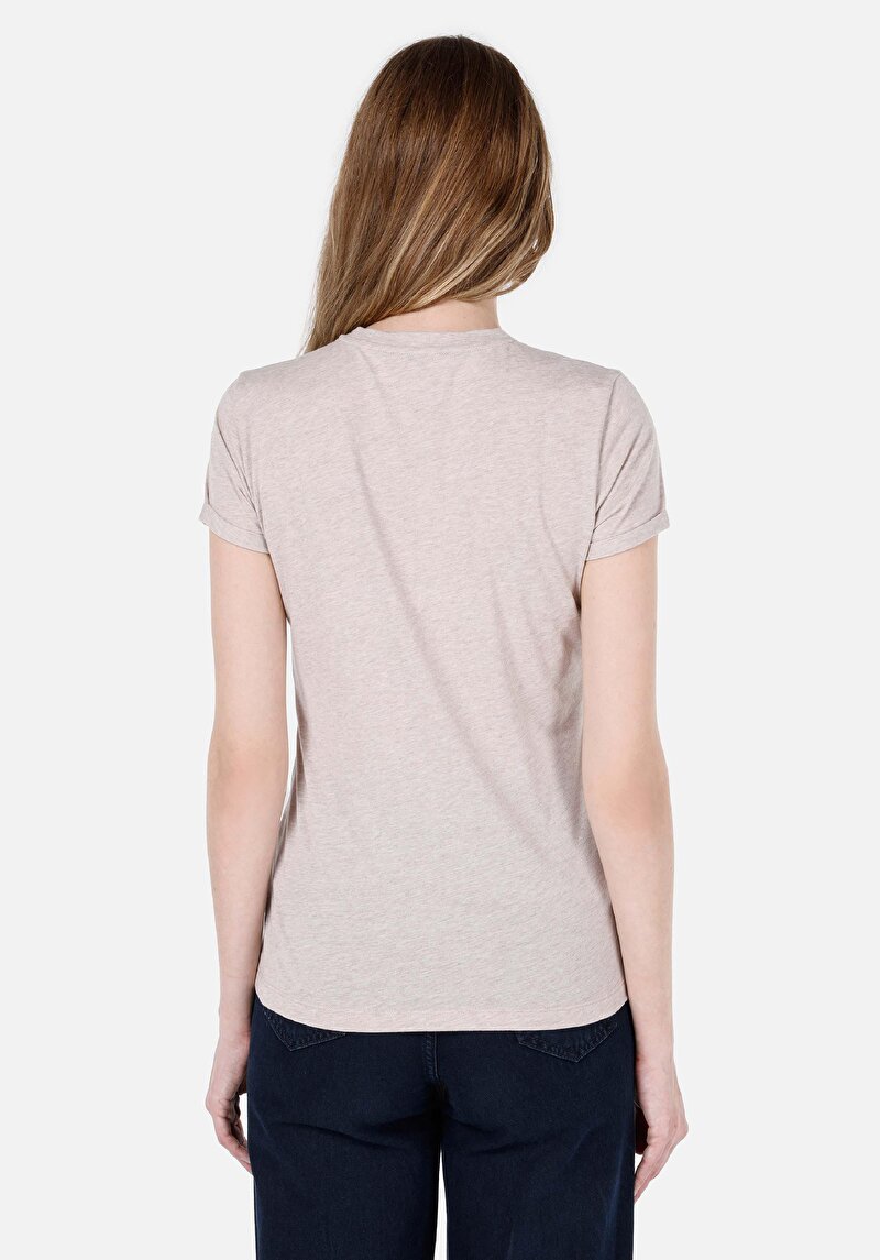 Показати інформацію про Футболка З Коротким Рукавом Жіноча Сіра  Cl1067939