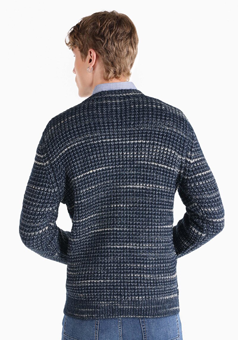 Зображення Светр Чоловічий Синій Cl1064866