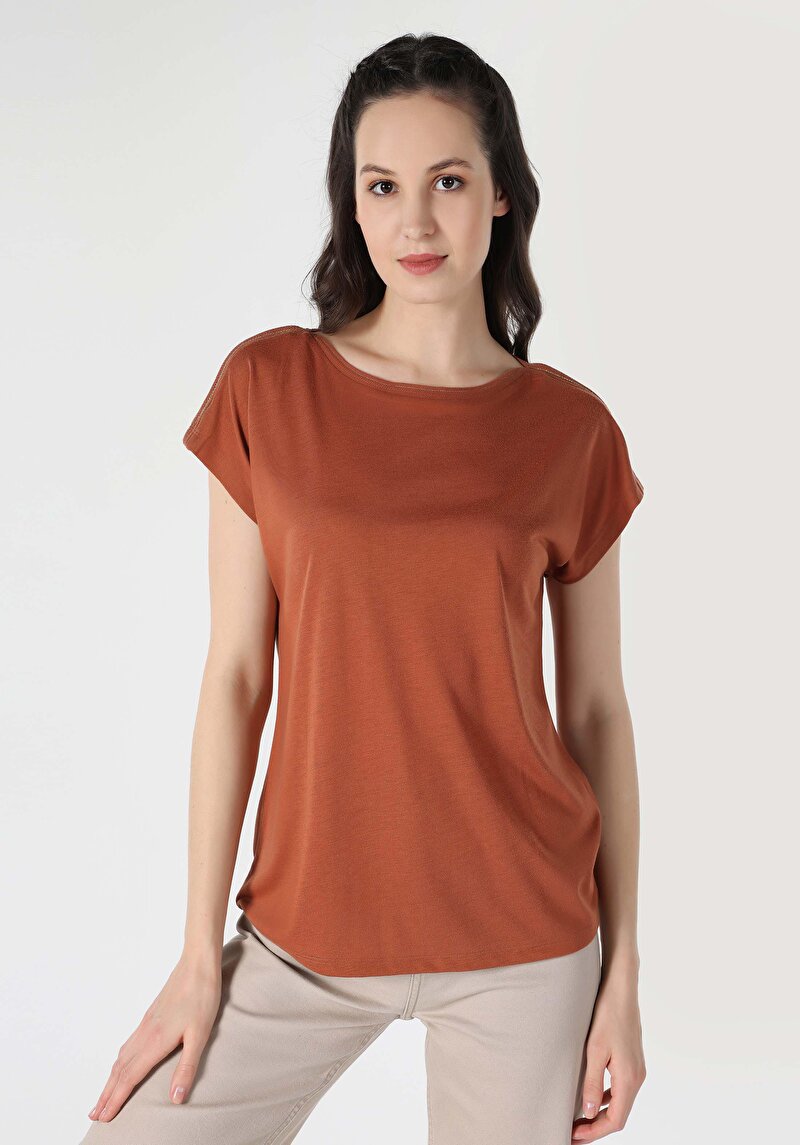 Зображення Футболка З Коротким Рукавом Жіноча Помаранчева  Cl1062557