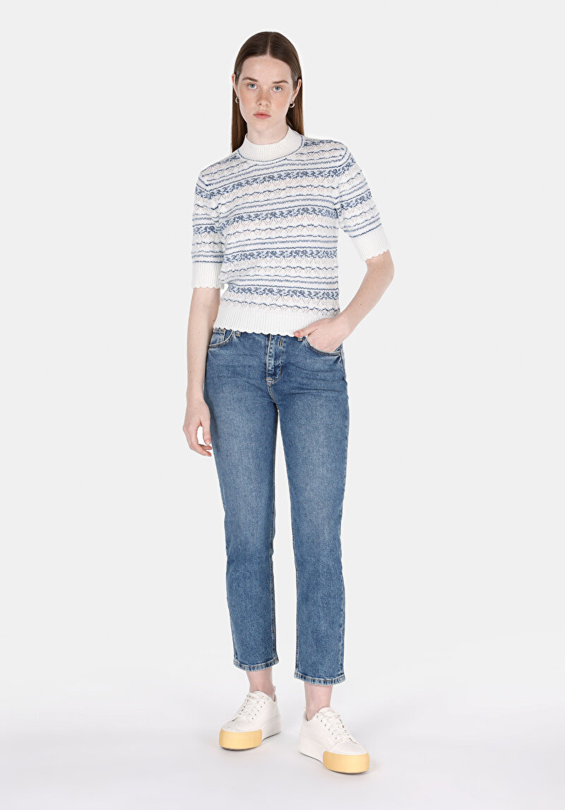 Зображення 891 Maya Джинси Жіночі Сині Вузького Крою Cl1073513