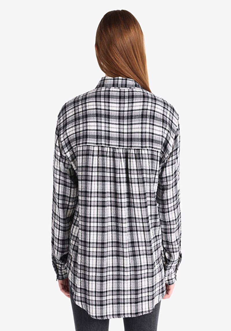 Показати інформацію про Сорочка З Довгим Рукавом Жіноча Чорна  Cl1065040