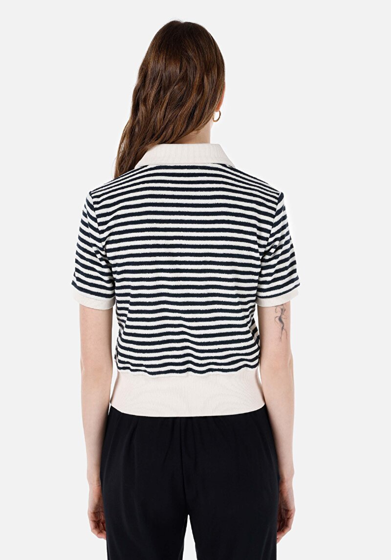 Показати інформацію про Футболка З Коротким Рукавом Жіноча Синя  Cl1068083