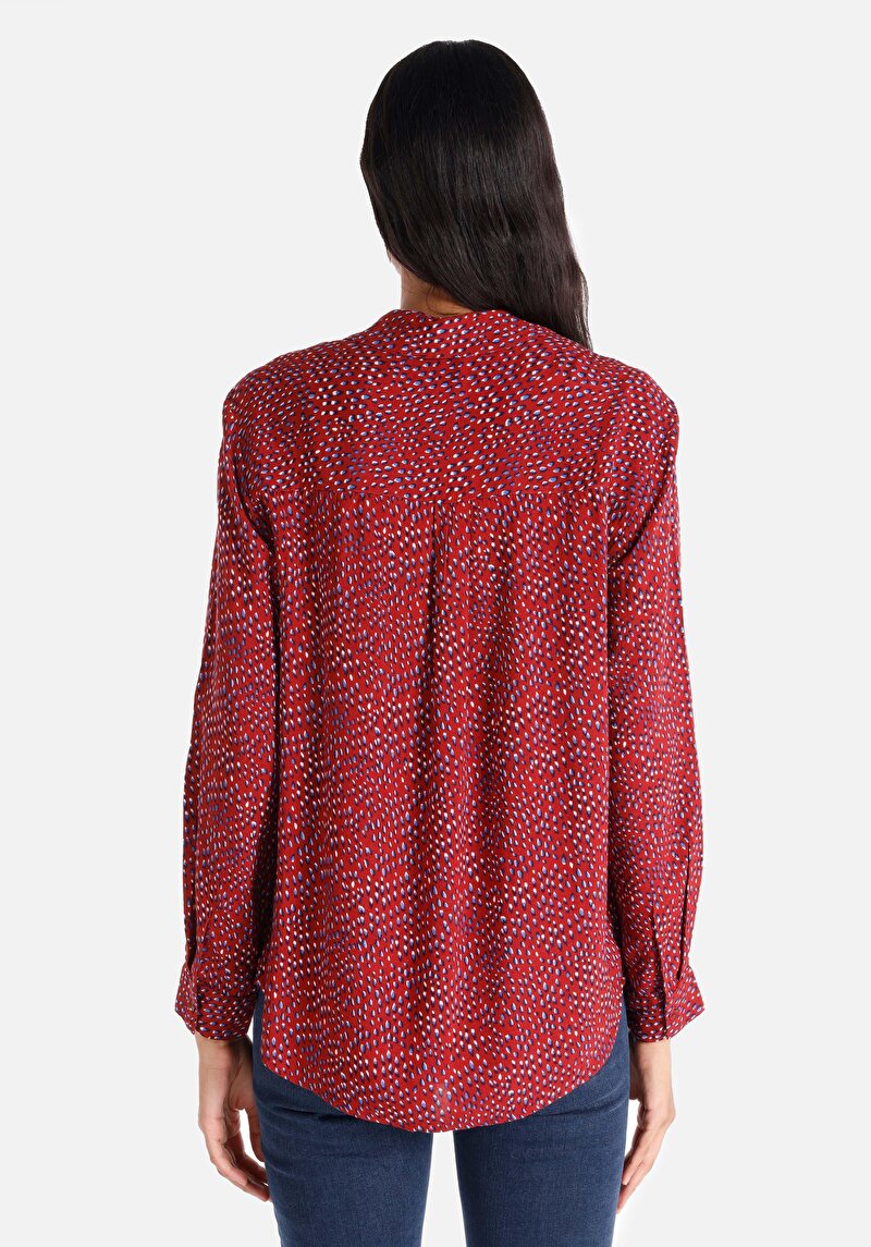 Показати інформацію про Сорочка З Довгим Рукавом Жіноча Бордова  Cl1065065