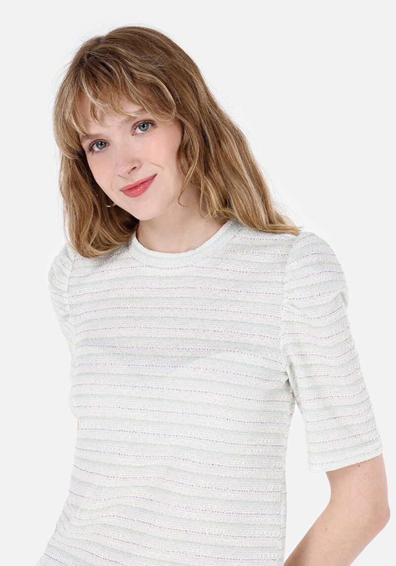 Показати інформацію про Футболка З Коротким Рукавом Жіноча Біла  Cl1068089