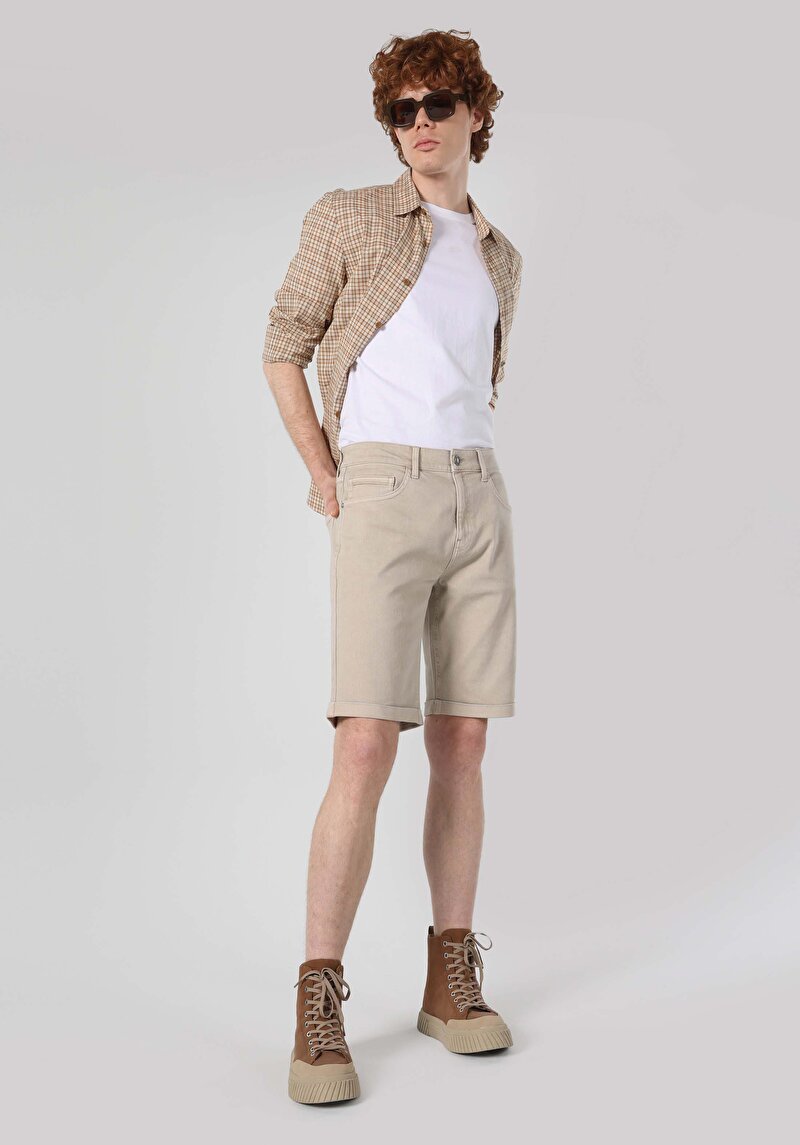 Зображення Шорти Чоловічі Бежеві  Cl1062644