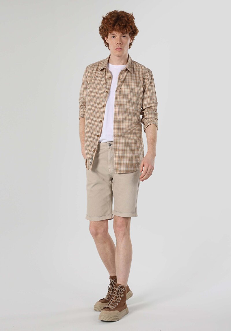 Показати інформацію про Шорти Чоловічі Бежеві  Cl1062644