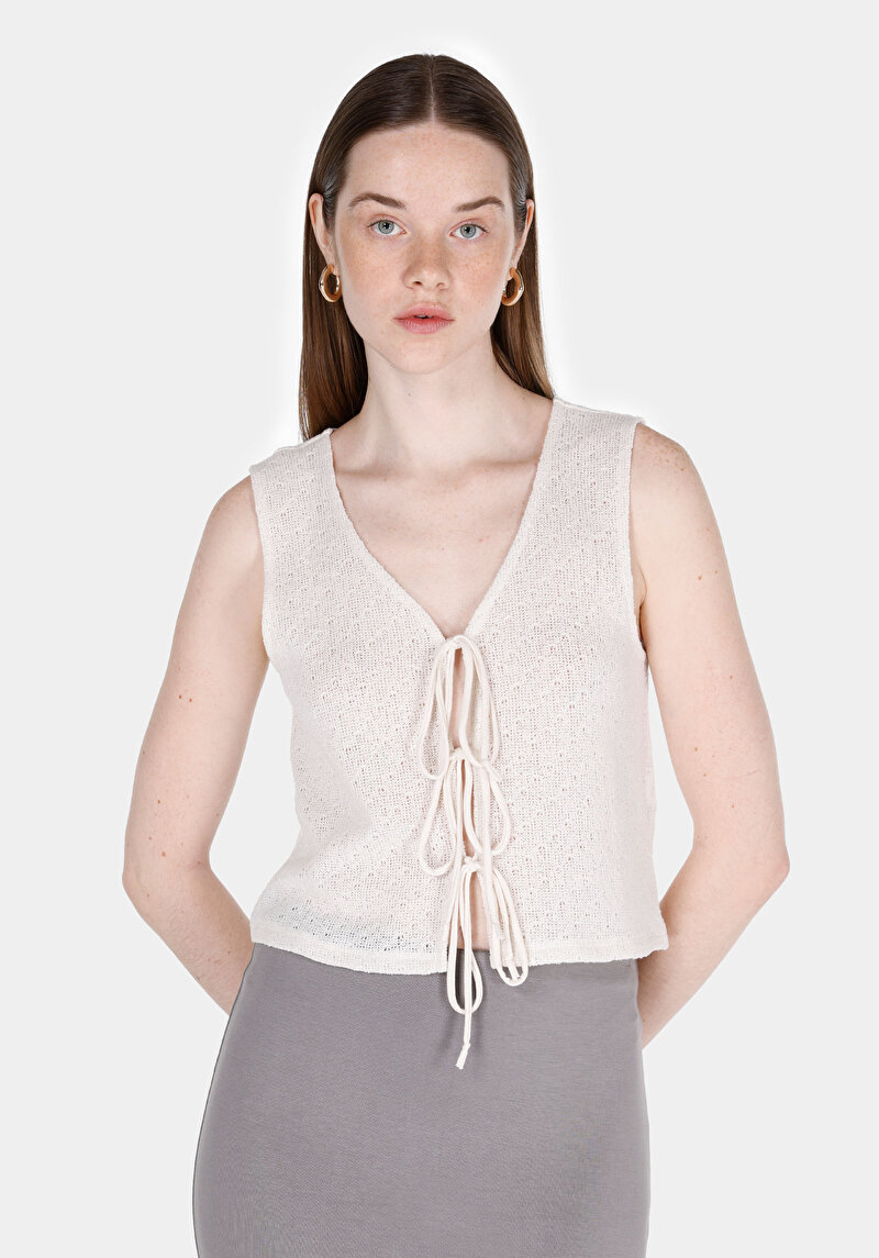 Зображення Жилетка Жіночий Бежевий  Cl1074536