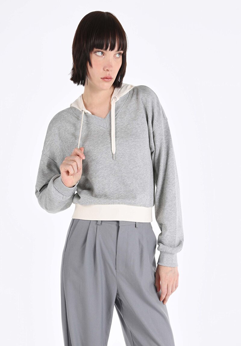 Зображення Толстовка Жіноча Сіра Cl1065085