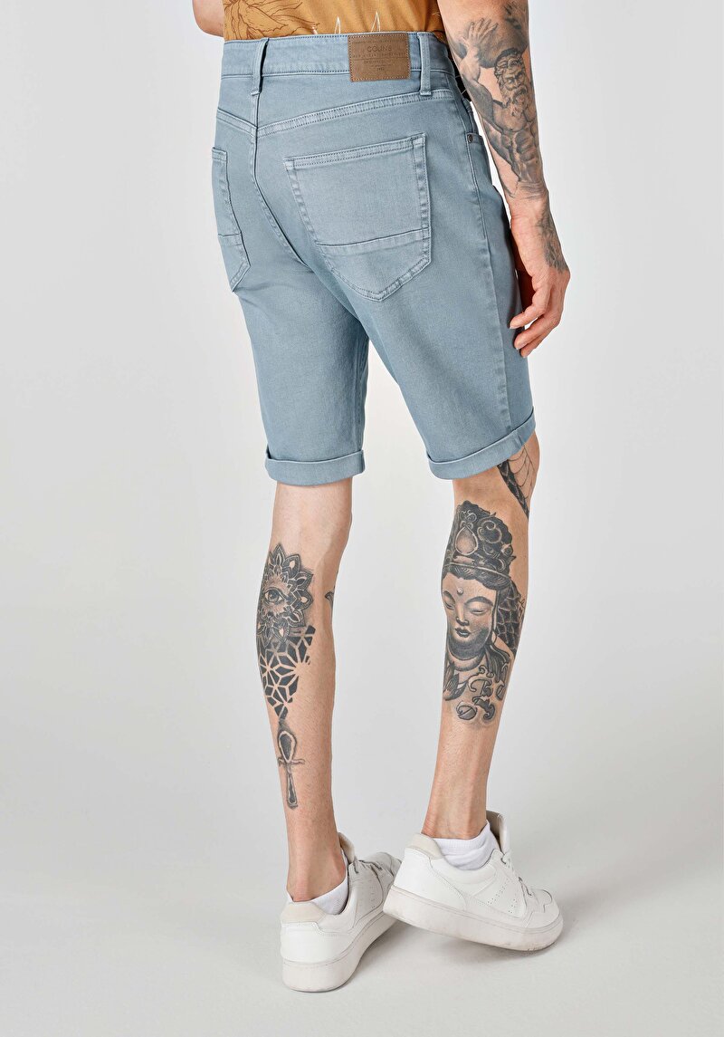 Показати інформацію про Шорти Чоловічі Блакитні  Cl1062644