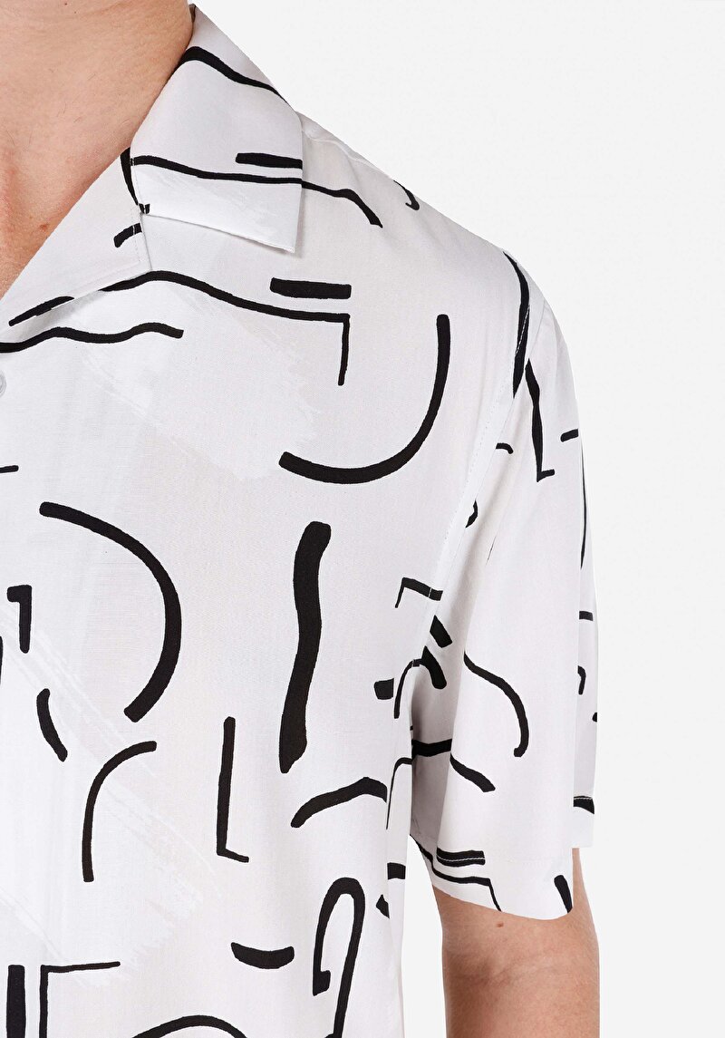 Показати інформацію про Сорочка З Коротким Рукавом Чоловіча Бежева  Cl1068114