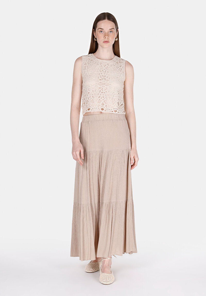 Показати інформацію про Блуза Жіноча Бежева  Cl1074540