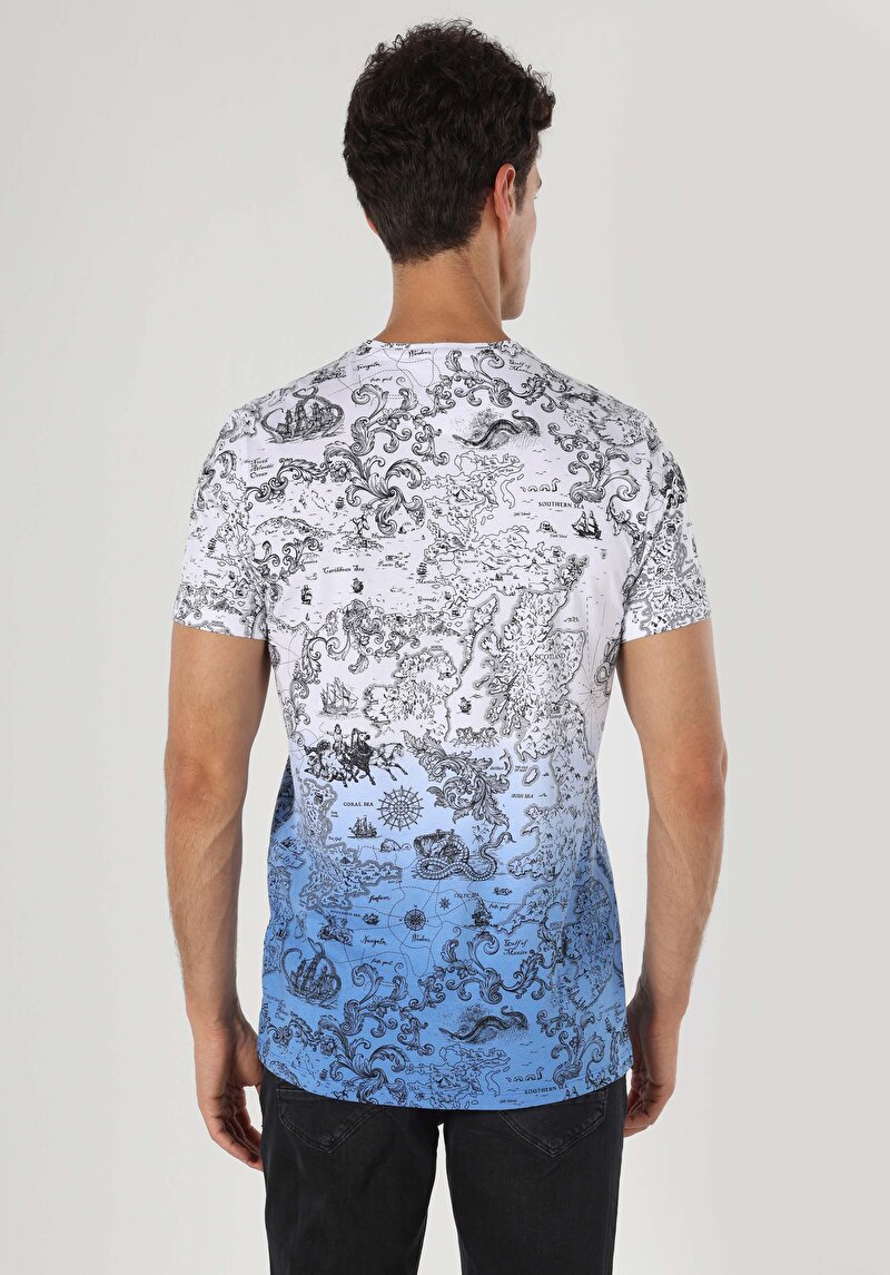 Показати інформацію про Футболка З Коротким Рукавом Чоловіча Біла  Cl1062683