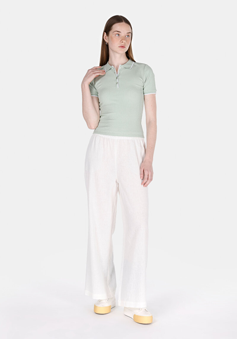 Показати інформацію про Поло З Коротким Рукавом Жіноче Зелене  Cl1074585