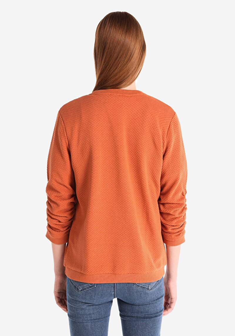 Зображення Футболка З Довгим Рукавом Жіноча Коричнева  Cl1065148