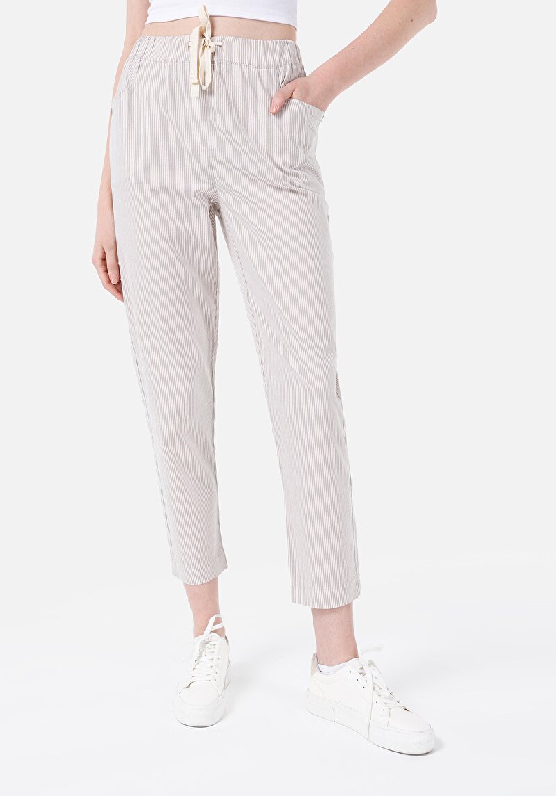 Показати інформацію про Брюки Жіночі Бежеві  Cl1068236