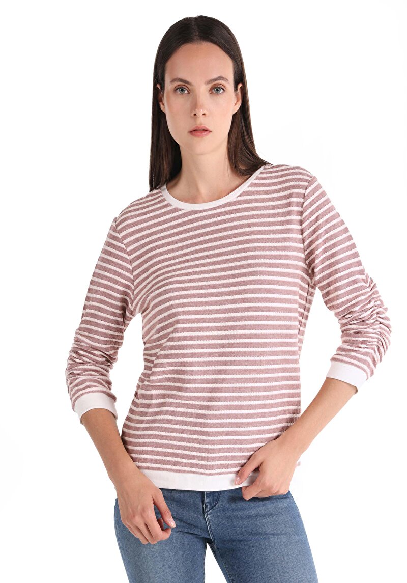 Зображення Футболка З Довгим Рукавом Жіноча Рожева Cl1065149