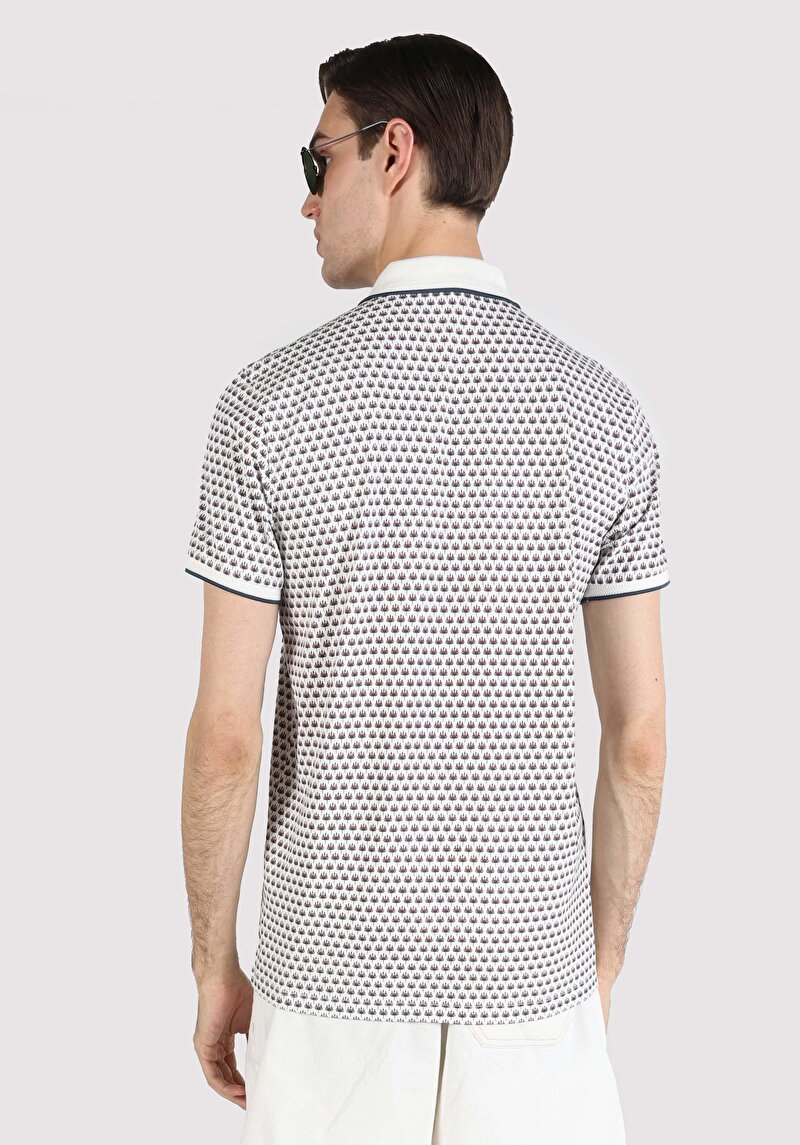 Показати інформацію про Поло З Коротким Рукавом Чоловіче Бежеве  Cl1062770