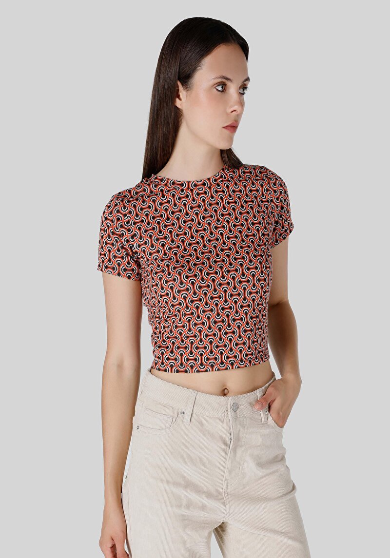 Зображення Футболка З Коротким Рукавом Жіноча Мультіколор  Cl1065163