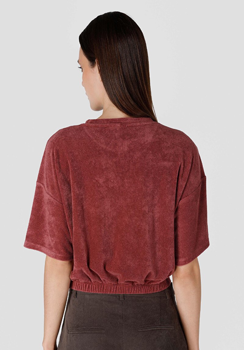 Показати інформацію про Футболка З Коротким Рукавом Жіноча Червона  Cl1065174