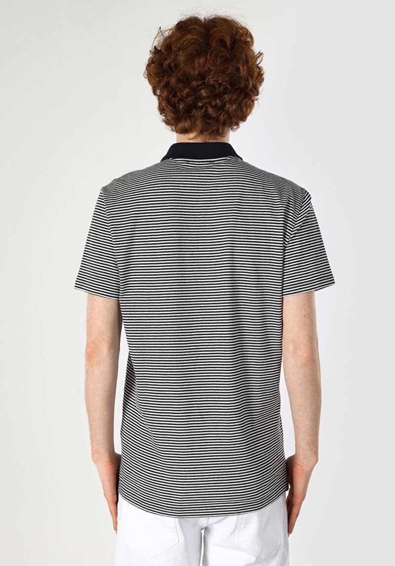 Показати інформацію про Поло З Коротким Рукавом Чоловіче Синє  Cl1062785