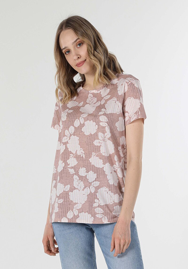 Показати інформацію про Футболка З Коротким Рукавом Жіноча Рожева  Cl1058152