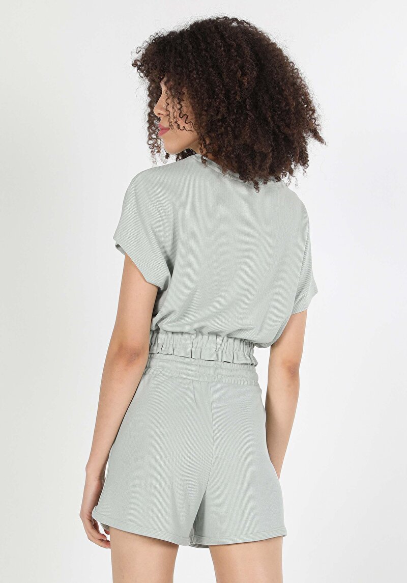 Показати інформацію про Футболка З Коротким Рукавом Жіноча Зелена  Cl1058161