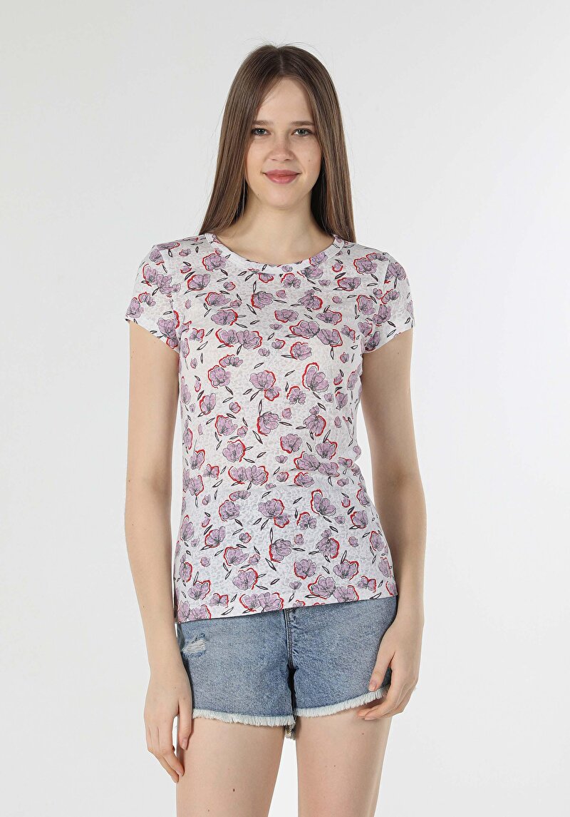 Показати інформацію про Футболка З Коротким Рукавом Жіноча Мультіколор  Cl1058792