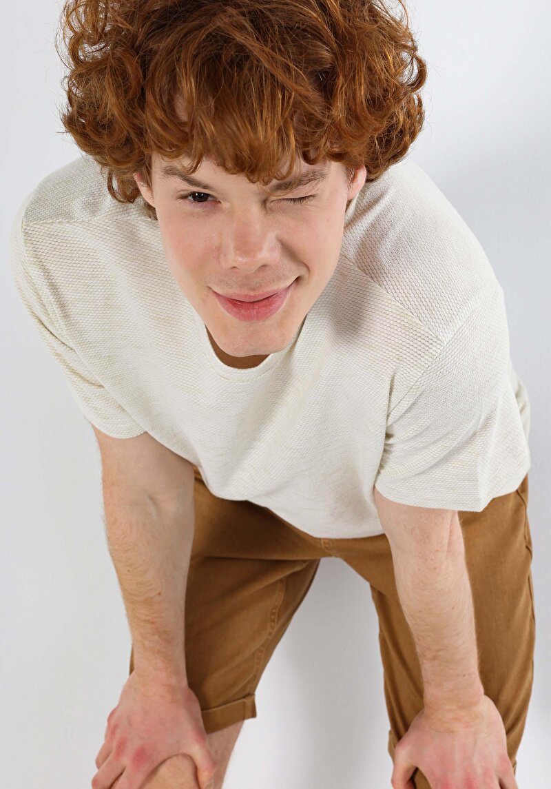 Зображення Футболка З Коротким Рукавом Чоловіча Біла  Cl1062866