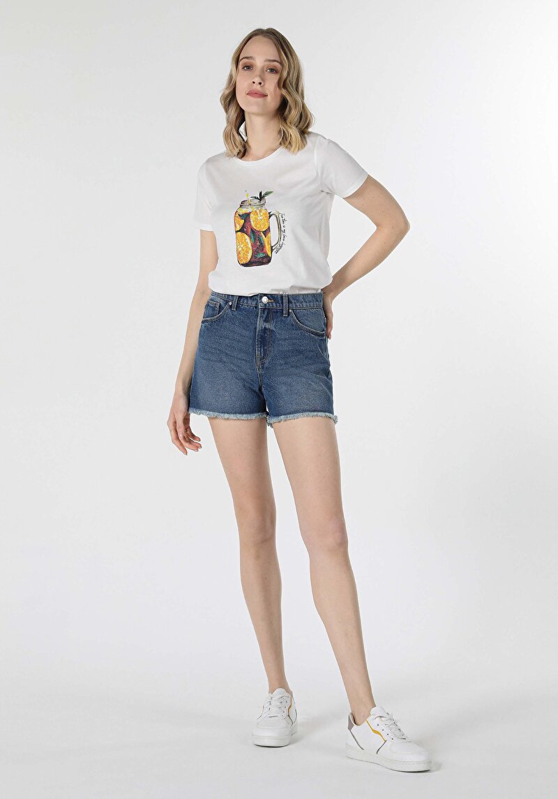 Зображення Футболка З Коротким Рукавом Жіноча Біла  Cl1058802