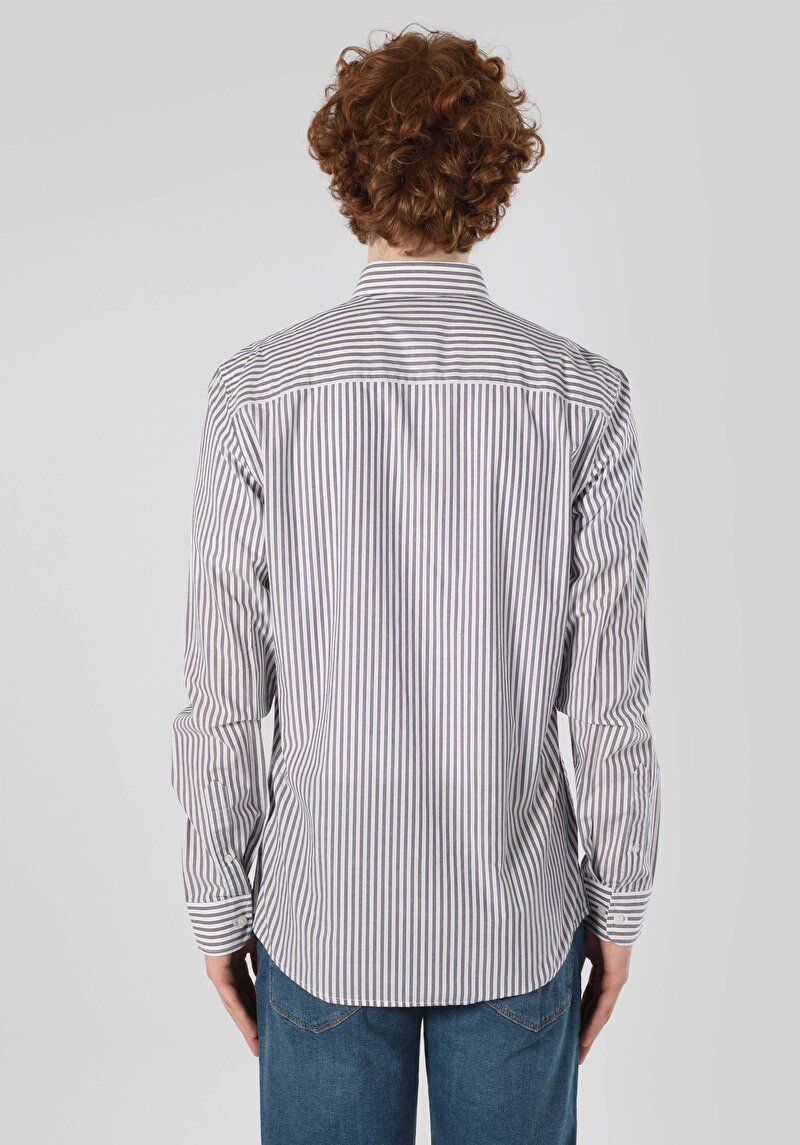 Показати інформацію про Сорочка З Довгим Рукавом Чоловіча Біла  Cl1062880