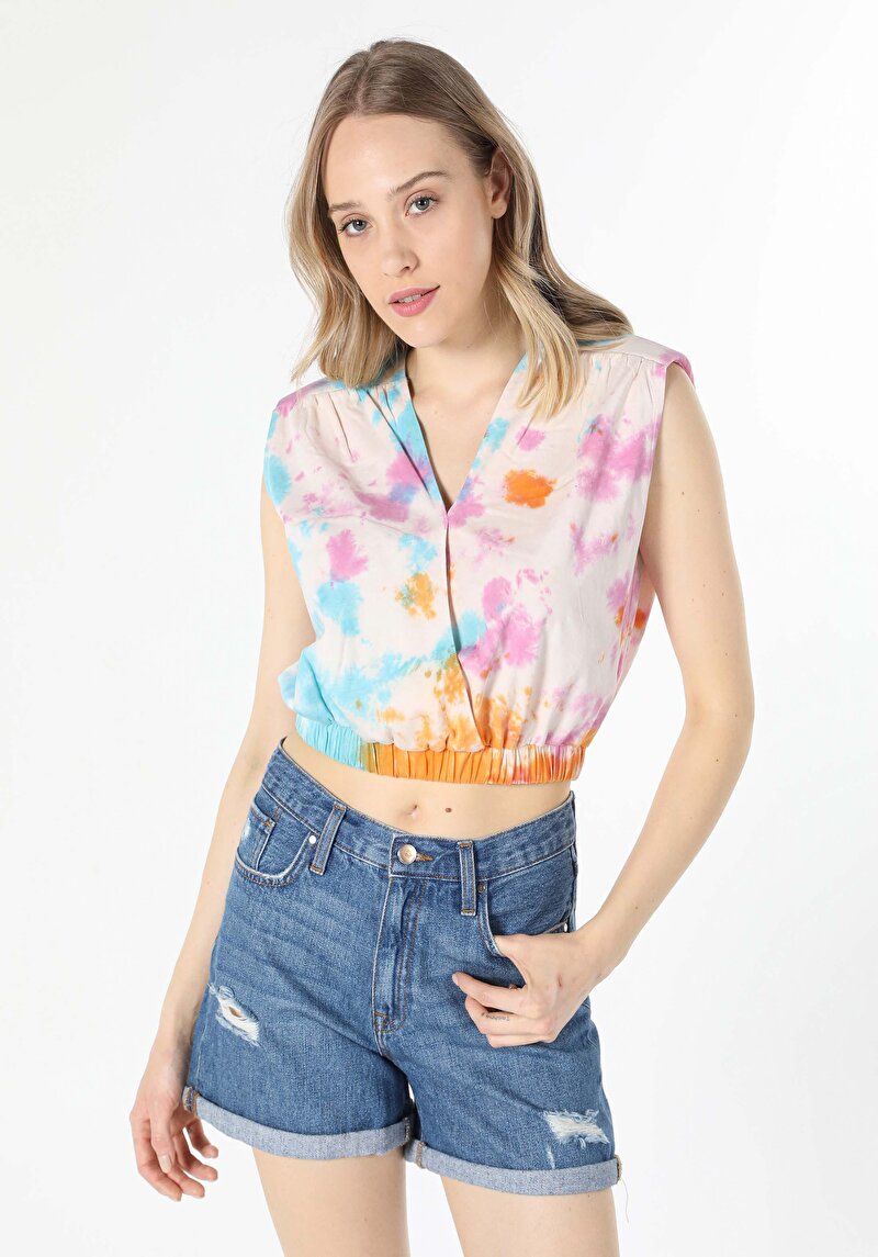 Зображення Футболка З Коротким Рукавом Жіноча Мультіколор  Cl1058810