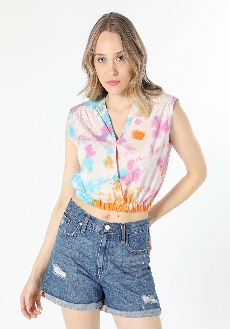 Показати інформацію про Футболка З Коротким Рукавом Жіноча Мультіколор  Cl1058810