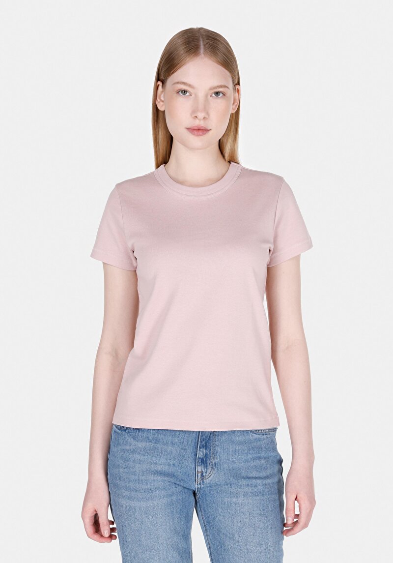 Зображення Футболка З Коротким Рукавом Жіноча Рожева  Cl1068567