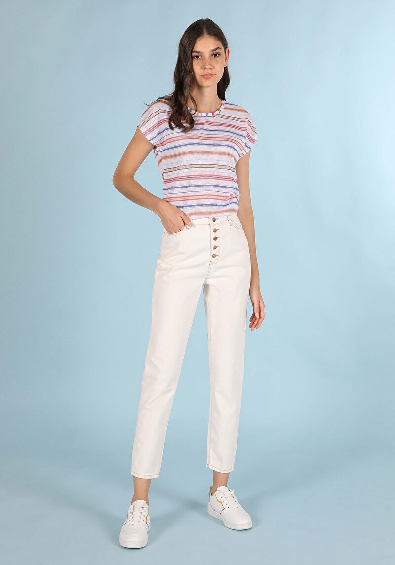 Зображення Футболка З Коротким Рукавом Жіноча Мультіколор  Cl1058935