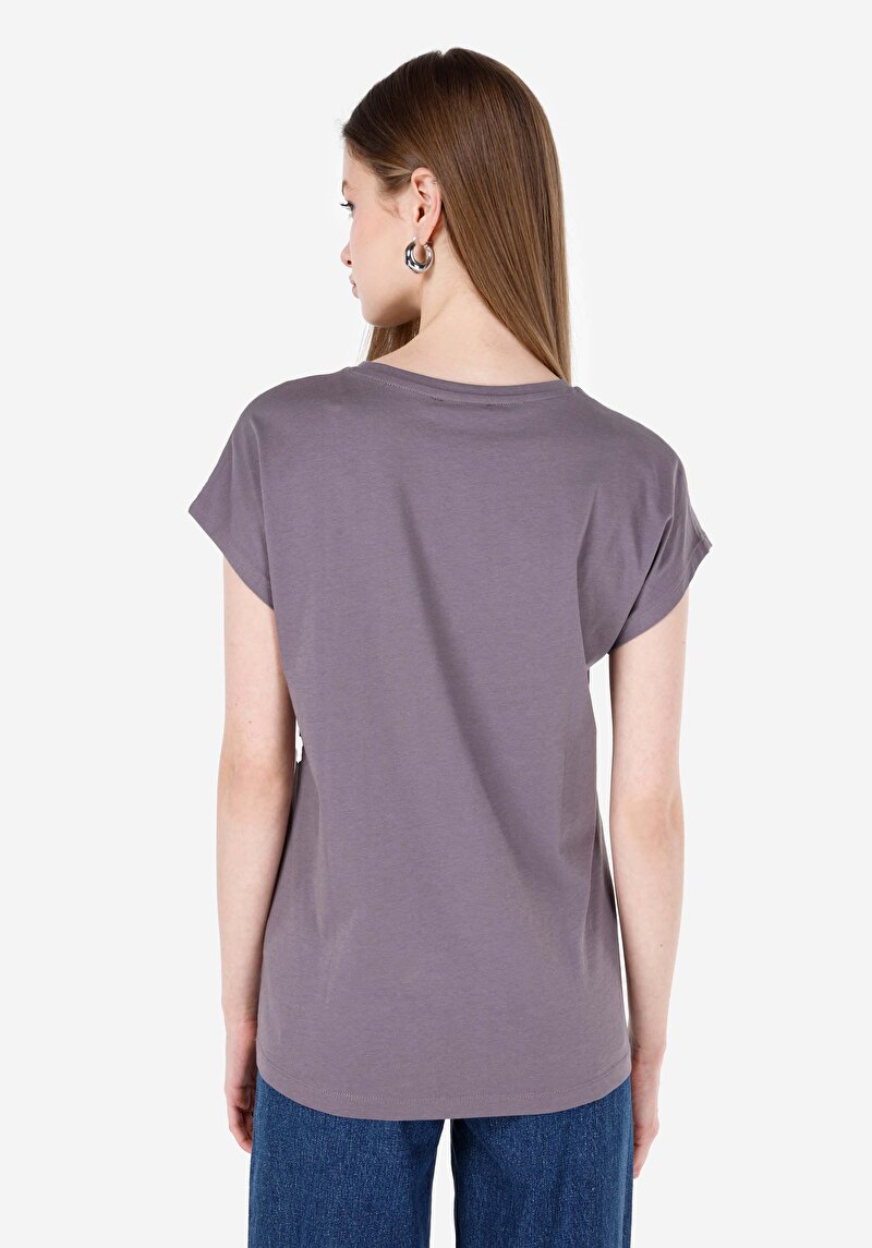 Показати інформацію про Футболка З Коротким Рукавом Жіноча Сіра  Cl1068578