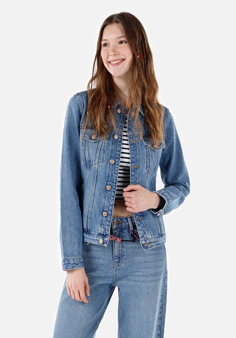 Зображення 340 Mirko Піджак Жіночий Блакитний  Cl1068639