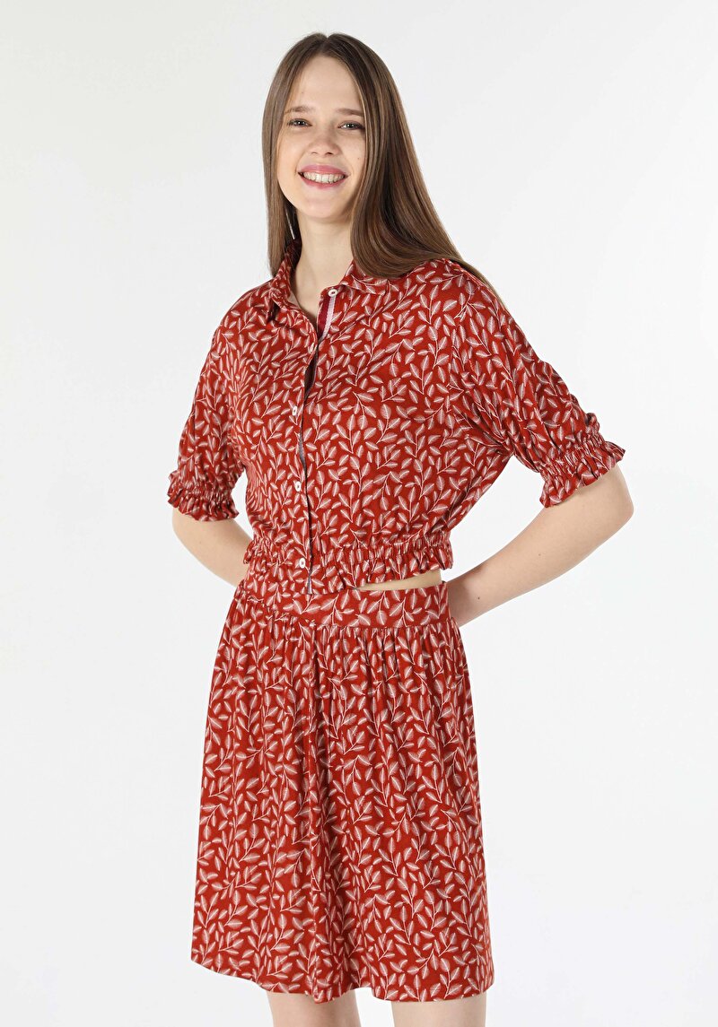 Зображення Футболка З Коротким Рукавом Жіноча Коричнева  Cl1059004