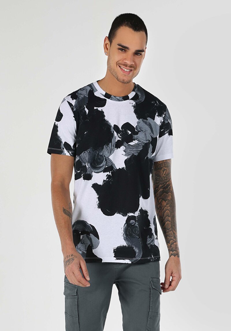 Зображення Футболка З Коротким Рукавом Чоловіча Біла  Cl1063162