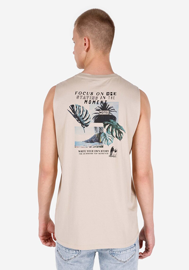 Показати інформацію про Майка Чоловіча Бежева  Cl1068774