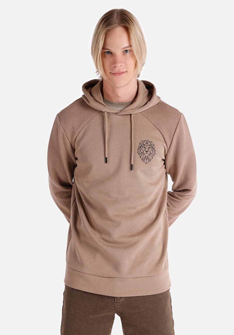 Зображення Футболка З Довгим Рукавом Чоловіча Коричнева  Cl1066047