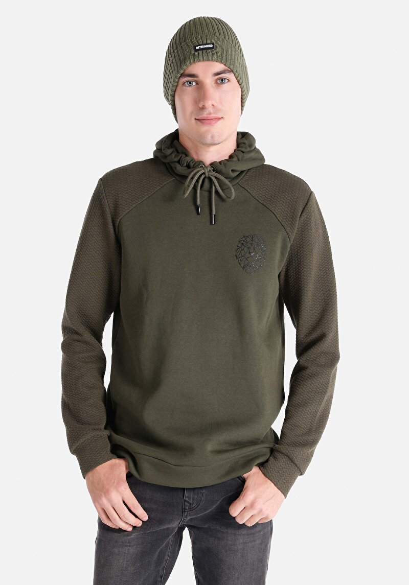 Зображення Футболка З Довгим Рукавом Чоловіча Зелена Cl1066047