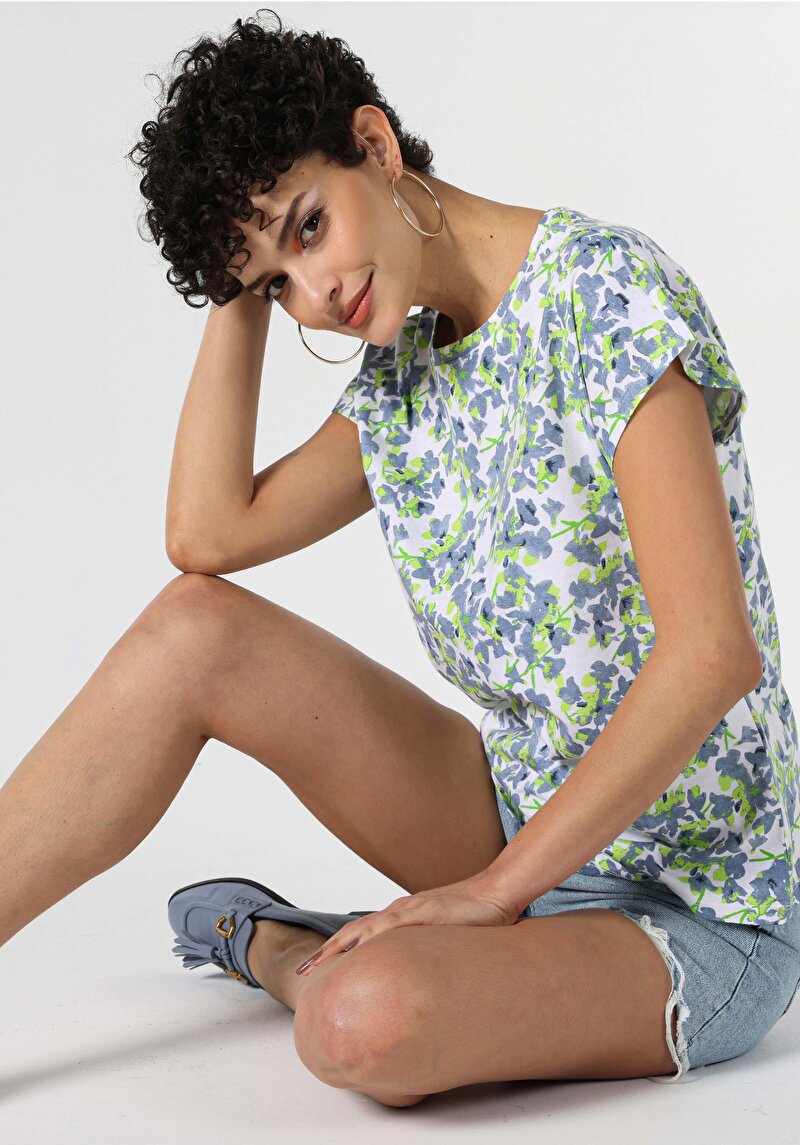 Зображення Футболка З Коротким Рукавом Жіноча Мультіколор  Cl1063217