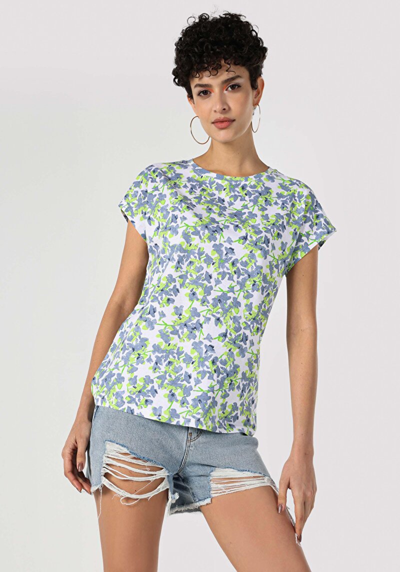 Показати інформацію про Футболка З Коротким Рукавом Жіноча Мультіколор  Cl1063217