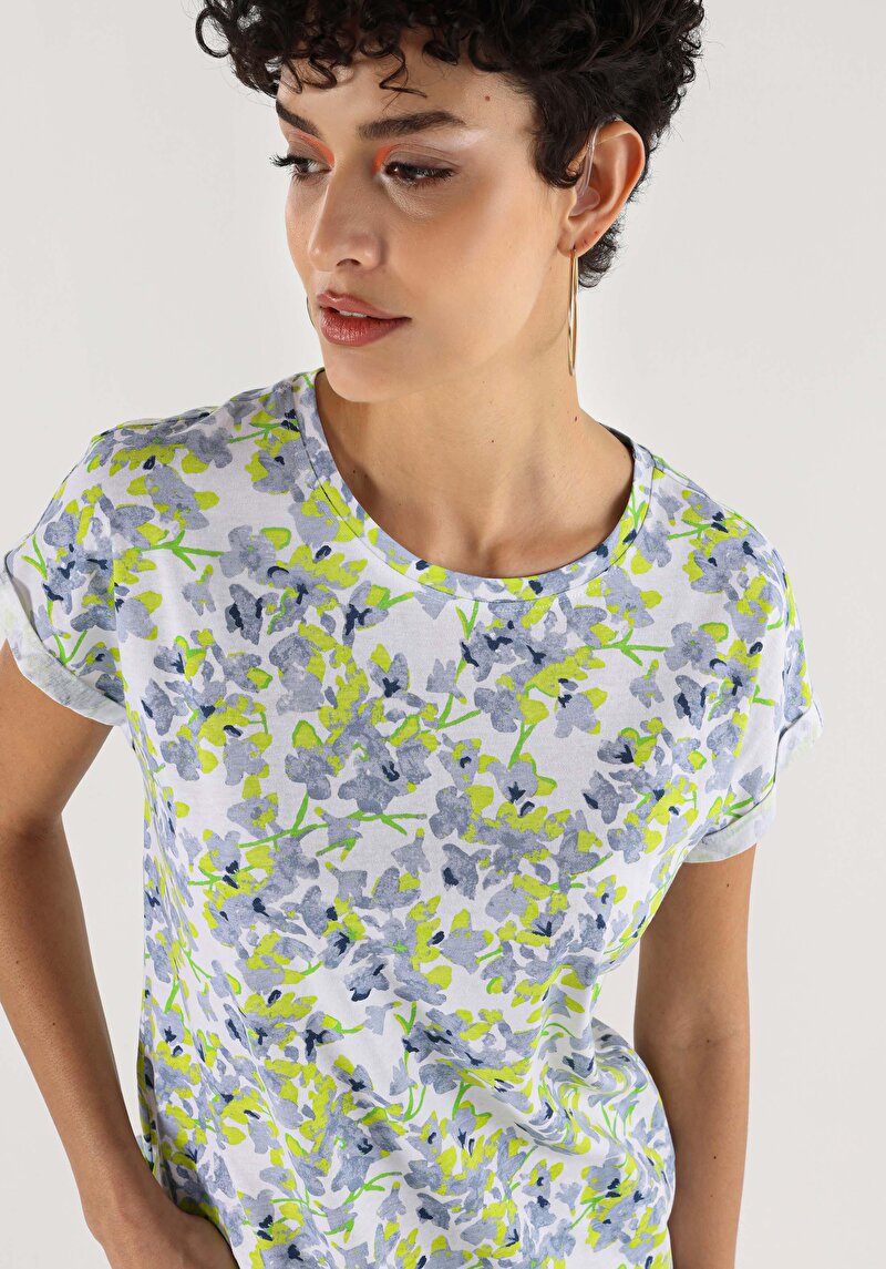 Показати інформацію про Футболка З Коротким Рукавом Жіноча Мультіколор  Cl1063217