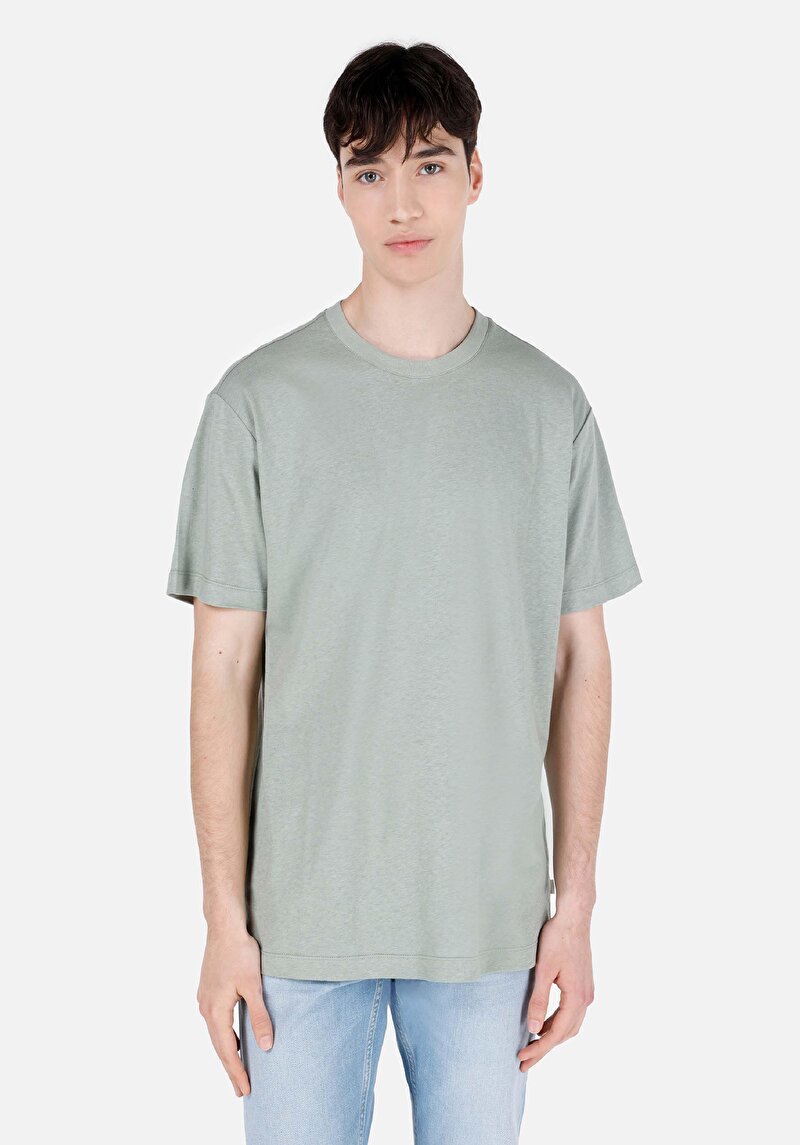 Зображення Футболка З Коротким Рукавом Чоловіча Зелена  Cl1068860