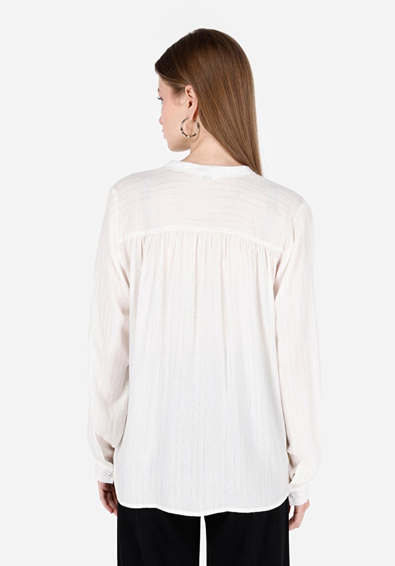 Показати інформацію про Сорочка З Довгим Рукавом Жіноча Біла  Cl1068913