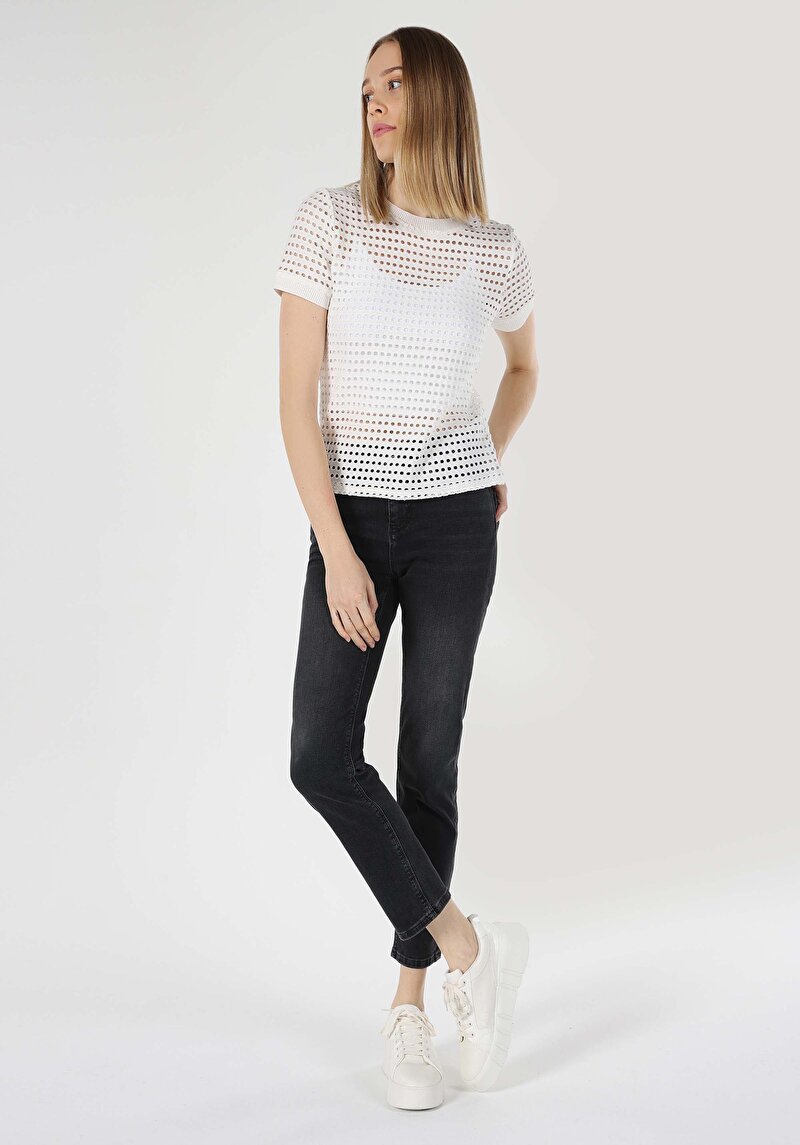 Показати інформацію про Футболка З Коротким Рукавом Жіноча Біла  Cl1063310