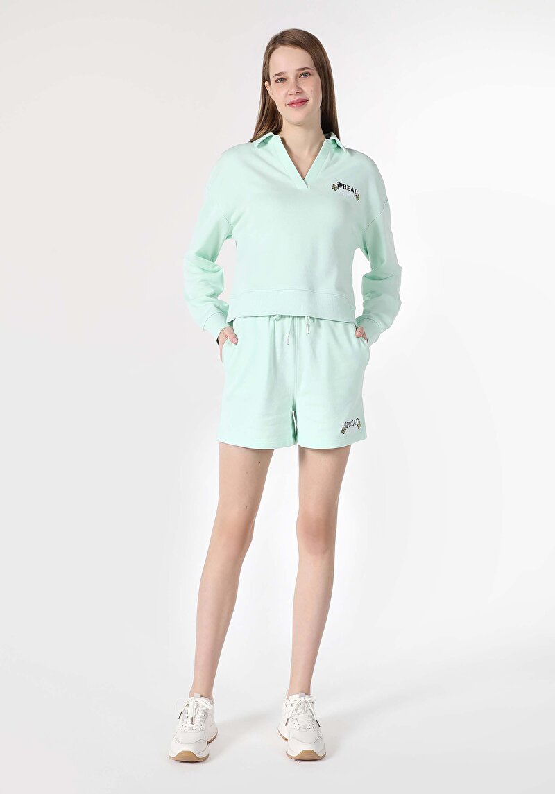 Зображення Шорти Жіночі Зелені  Cl1063326