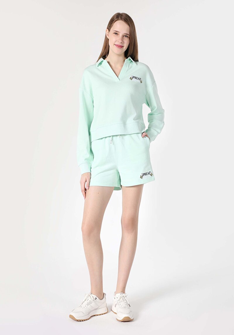 Показати інформацію про Шорти Жіночі Зелені  Cl1063326