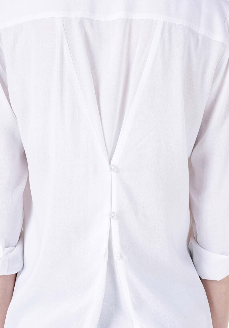 Показати інформацію про Сорочка З Довгим Рукавом Жіноча Біла  Cl1066570